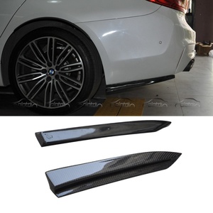 Diffuseur de pare-chocs arrière en fibre de carbone style PSM avec ailerons latéraux pour BMW F90 M5 G30 - Product Image 2