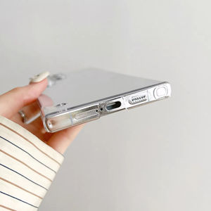 INS Luxe Transparent Sans Cadre Lentille Film Mince Antichoc Dur PC <span class=keywords><strong>Coque</strong></span> Arrière Protection Téléphone Cas pour Samsung <span class=keywords><strong>Galaxy</strong></span> S25 Ultra - Product Image 6