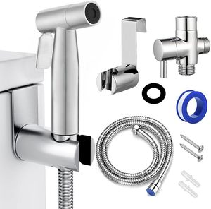 Wholesale Modern Adjustable Nozzle Faucet Toilet Sanitary Ware Vertical <b>Spray</b> Bidet Sprayer <b>Set</b> for Bathroom - Product Image 1