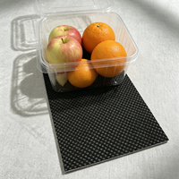 Doublures perforées en Airlaid pour cartons, absorbantes avec SAP, pour l'emballage de fruits frais en cartons entiers, expédition en chaîne du froid
