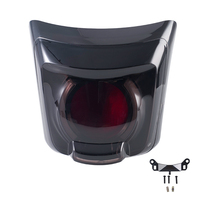 Pièces et accessoires de moto YongJin feu stop feu arrière noir pour Vespa GTS300 GTS 300