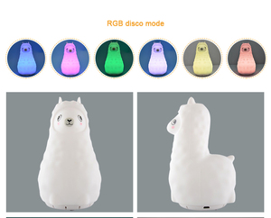 Linda Lámpara Nocturna Portátil con Forma de Llama, LED Recargable, Cambia de Color al Tacto, No Tóxica, Segura para Bebés, Perfecta para Viajes - Product Image 6