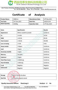 Le service OEM accepte le supplément <span class=keywords><strong>HMB</strong></span> 99% <span class=keywords><strong>HMB</strong></span> - Product Image 4