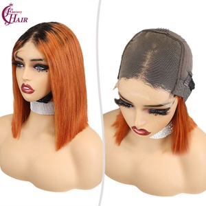 FH Wholesale Raw Vietnamese Hair Bob Lace Front <b>Wig</b> Glueless 5X5 Lace Front <b>Wig</b> 1b/350 <b>Cheap</b> Human Hair Bob <b>Wig</b> - Product Image 1