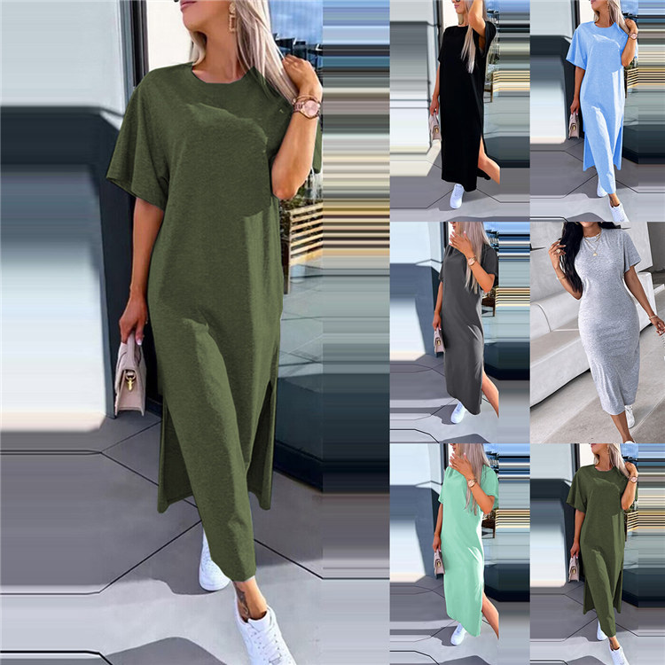 Shop Ladies Plain T Shirt Dresses - Casual & Stylish