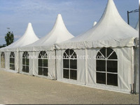 Tente de fête SUZHOU WT tente de pagode de fête de mariage étanche 5x5 tente événements fête commerciale extérieure