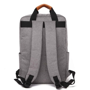 Blue Oxford Backpack 20-37L Waterproof Zipper Closure Unisex Fashion Daily Use Big Capacity Soft Handle Arcuate Shoulder - Product Image 5
