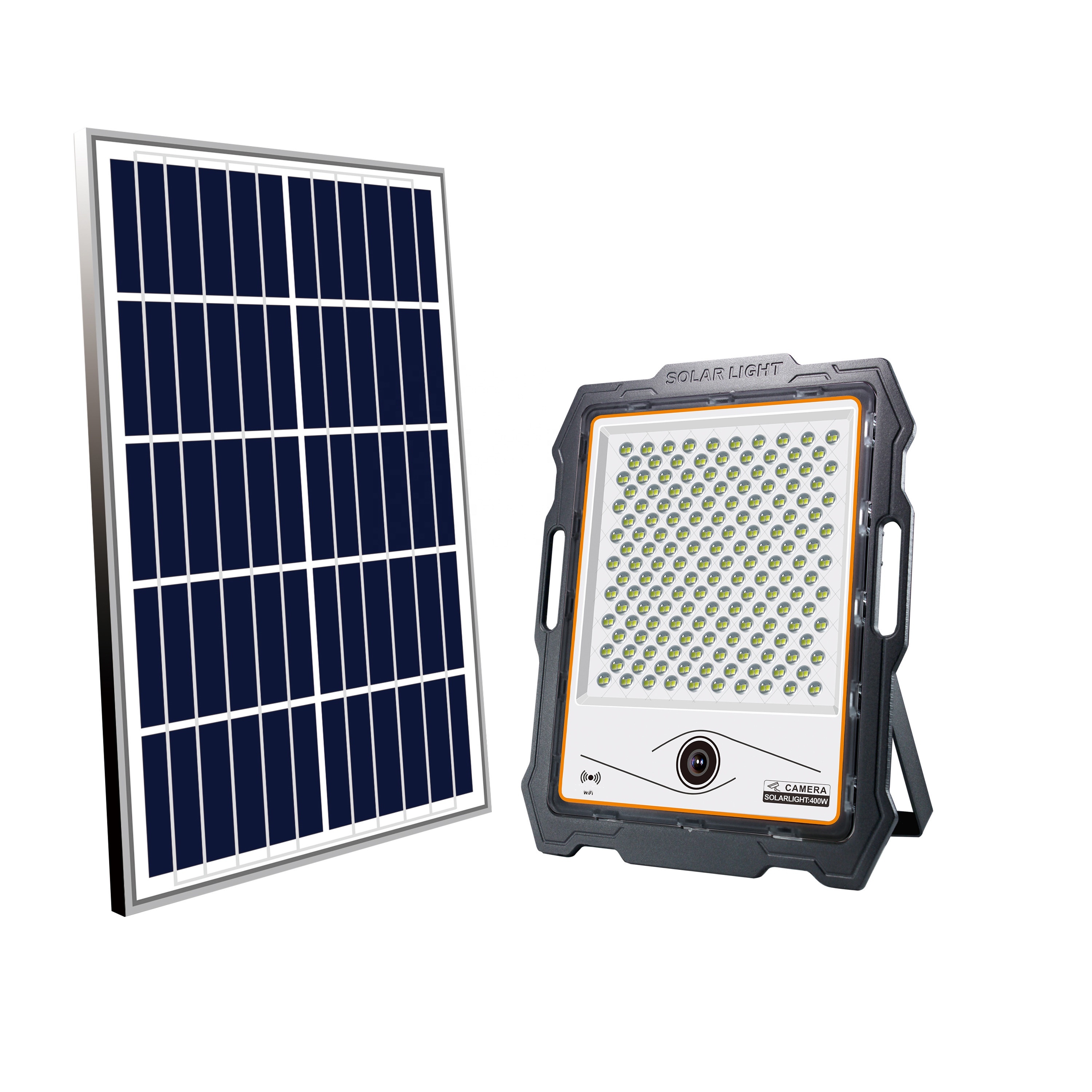 New model popular outdoor floodlight wifi camera solar floodlight IP65 300w led floodlight