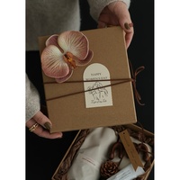 Coffret cadeau en polyester de style niche pour événement de grand lancement, cadeaux d'entreprise pour employés, faveurs de fête, demoiselles d'honneur et amies proches