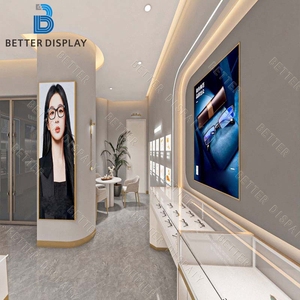 Tinh tế cửa hàng quang học thiết kế kính hiển thị quang học là viết tắt của đồ nội thất hiển thị quang học tùy chỉnh kính giới thiệu - Product Image 6