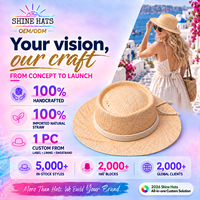Chapeaux de paille pour femmes 2027 avec logo personnalisé, à large bord, style Pork Pie, Sombrero, Chapeau, Bowler, avec ruban, pour le soleil, l'été et la plage, vente en gros et en vrac