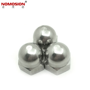 Tuerca de Cabeza Plana de Acero Inoxidable NOMOSION M10 DIN1587 para Montaje de Maquinaria - Product Image 3
