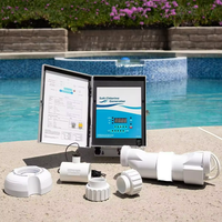 Générateur de chlore de piscine système d'eau salée interrupteur de débit ensemble de plomberie à générateur de sel de capacité de 40K gallons