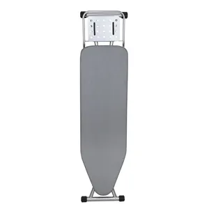 Modern Gray Metal Top Ironing Board For Home Ironing Board 36X12 Foldable Ironing Board For Saving Space