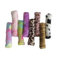 Chat mignon jouet en peluche longue peluche faur fourrure matériel sexe chat jouets en peluche PP coton catnie à l'intérieur des ensembles de jouets fous