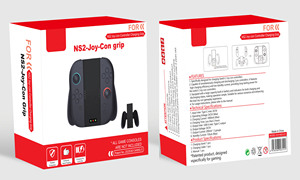 NS2-031ตั<span class=keywords><strong>ว</strong></span>ยึดด้ามจับตั<span class=keywords><strong>ว</strong></span>ควบคุมการเล่นเกมแบตสำรองแบตเตอรี่1500mAh สำหรับ <span class=keywords><strong>Nintendo</strong></span> <span class=keywords><strong>Switch</strong></span> 2 Joy Con Joycons - Product Image 2