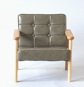 <span class=keywords><strong>Fauteuil</strong></span> en bois massif moderne et écologique pour salon, confortable, simple, rembourré, canapé pour bébé - Product Image 6