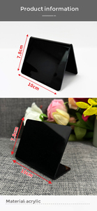 Pizarras acrílicas Mini Buffet Etiquetas <span class=keywords><strong>de</strong></span> <span class=keywords><strong>precio</strong></span> Letreros <span class=keywords><strong>de</strong></span> mesa independientes - Product Image 2