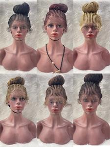 Perruque en dentelle complète brésilienne de qualité supérieure, prix d'usine <span class=keywords><strong>Jennifer</strong></span>, fermeture et frontal, cheveux humains pour femmes noires - Product Image 3