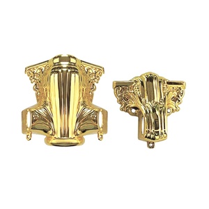 Excellent <span class=keywords><strong>prix</strong></span> d'usine accessoires de conception de luxe durables raccords décors <span class=keywords><strong>en</strong></span> plastique <span class=keywords><strong>cercueil</strong></span> coin fournitures funéraires - Product Image 2