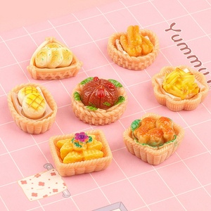 ขนมเช้า ขนมปังทอด ขนมซาลาเปาไส้ ขนมปังนึ่ง ขนมเค้กฟองน้ำจีน อุปกรณ์ตกแต่งเรซิ่น ทำเอง บ้านตุ๊กตา - Product Image 6