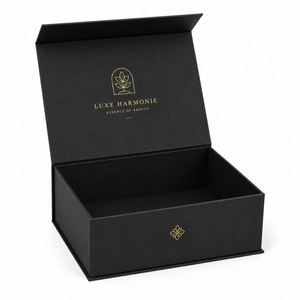 Caja Magnética Plegable Personalizada Reciclada CRD para Envío, Caja de Regalo de Papel Rígido Plegable con Solapa Magnética para Comercio Electrónico - Product Image 3