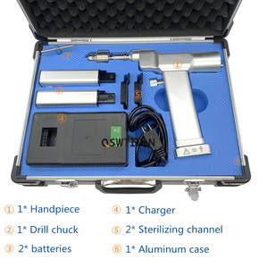 Set Alat Bor Tulang Kanulasi Ortopedi, Bor Medis Ortopedi, Peralatan Tenaga Listrik, Instrumen Bedah Hewan - Product Image 5