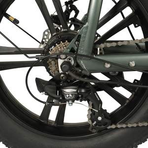 Vélo électrique tout-terrain à pneus larges 750W OEM avec moteur arrière 48V, vélo cargo électrique - Product Image 3