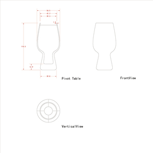 Vaso Pequeño para <span class=keywords><strong>Cerveza</strong></span> de Trigo, Vaso para <span class=keywords><strong>Cerveza</strong></span> Artesanal y Stout de 140 ml, Vaso de Degustación de <span class=keywords><strong>Cerveza</strong></span>, Vaso Especializado para Bares y KTV - Product Image 6