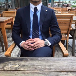 MTM su misura abiti <span class=keywords><strong>uomo</strong></span> Primavera di <span class=keywords><strong>velluto</strong></span> di lana fatti a mano su ordinazione su misura vestito degli uomini - Product Image 2