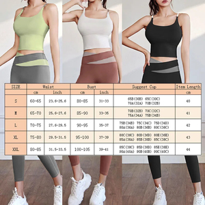 Yoga Crop Top Build in <b>Cups</b> Gym Crop Top Fitness Crisscross Backyoga <b>Bras</b> Fitness Crop Gym Tops Upgrade Soft Fabric - Product Image 5