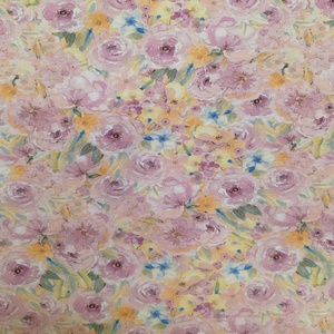 Tissu en Chiffon 100% Polyester Personnalisé, Respirant, à Petits Motifs Floraux pour Robes et Blouses d'Été pour Filles et Femmes - Product Image 2
