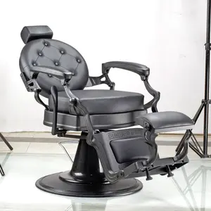 BEIMENG - كرسي حلاقة هيدروليكي، تصميم حديث لصالونات التجميل، كرسي حلاقة مع تخفيضات كبيرة، كرسي لصالون الشعر مع مسند وملابس أنتيكة