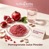 Natuurlijk granaatappelsap poeder, rode granaatappel fruitpoeder, sproeidrogen granaatappel extract voor dranken, bulk levering
