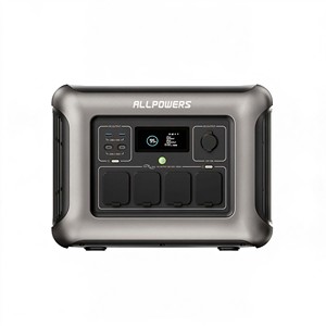 ALLPOWERS R1500LITE Station d'alimentation portable 1600W 1056Wh avec batterie LFP, générateur solaire d'urgence UPS pour le camping et la maison - Product Image 2