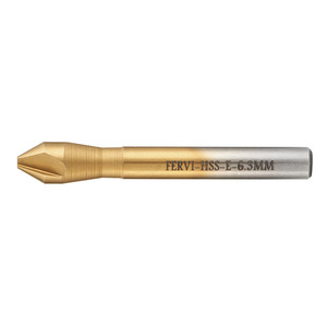 Brocas Avellanadoras FERVI de 3 Filos, 60 Piezas, SVASATORE - Product Image 1