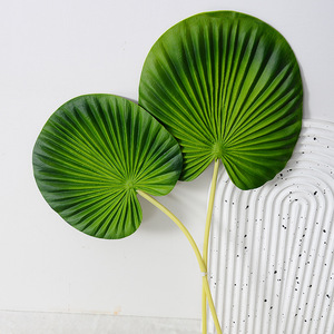 Ramos de Hojas de Palma Artificiales Flower Delight, Redondas y Puntiagudas, Verdes, Decoración para el Hogar, Arreglos Florales para Bodas - Product Image 2