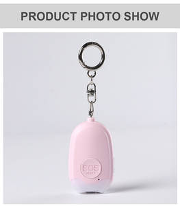 Meilleure qualité ABS Mini <span class=keywords><strong>Safesound</strong></span> porte-clés sécurité personnelle auto-défense <span class=keywords><strong>alarme</strong></span> de sécurité avec avertissement défensif - Product Image 2