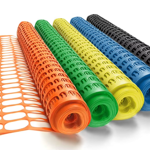 Barrière de sécurité en plastique orange pour <span class=keywords><strong>la</strong></span> construction en extérieur, fabrication 2024, clôture de chantier, barrière en maille pour <span class=keywords><strong>la</strong></span> sécurité - Product Image 1