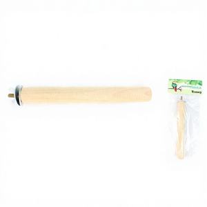 Support à oiseaux en bois de 2,0 cm d'épaisseur, capacité de charge unique, 10 cm de long, YM2928 - Product Image 1