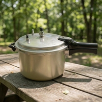 Cuisinière à pression et cuiseur à riz en aluminium de style brésilien pour la maison, compatible induction, écologique