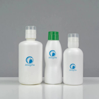 Pot en plastique HDPE de 500 ml pour boisson, milkshake, solution sportive orale, avec gobelet doseur, liquide oral personnalisé et sirop contre la toux