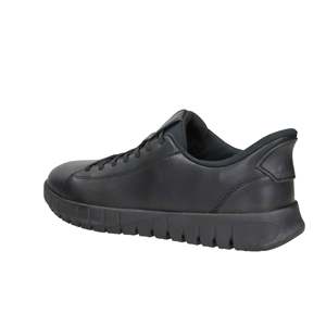 Geox Mocasines de cuero negros para hombre U56MAA 0009B, zapatos cómodos para caminar - Product Image 3