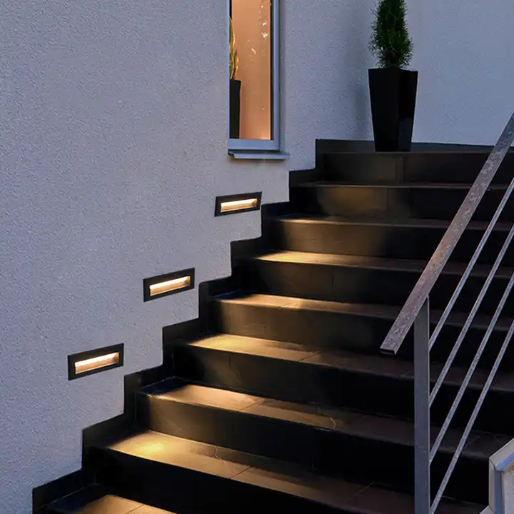 Luces de paso Led Lámpara de pared escalera 3 W No impermeable