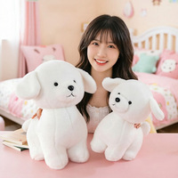 Peluche chien super douce multi-tailles, très populaire, jouet en peluche Kawaii, poupée réconfortante pour enfants, animaux de dessin animé en peluche, vente en gros