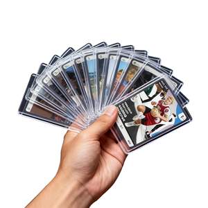 Fundas para tarjetas coleccionables 100 diseños grifos Metal Tcg Color dorado caja de carpeta de tarjetas coleccionables juego tarjetas coleccionables personalizadas con caja ciega - Product Image 4