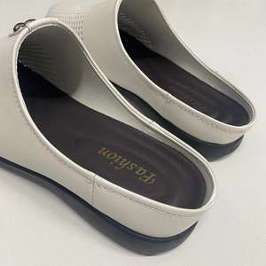 Nouvelles Chaussures de Plage Homme en Cuir Véritable Respirantes Anti-Odeur Souples pour l'Extérieur Printemps-Été-Automne - Product Image 3