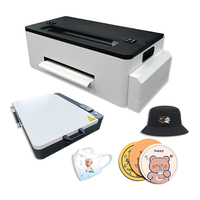Impresora de Tela Automática A4 con Tinta de Pigmento, Nueva, Pequeña, Fácil de Operar, Duradera y Económica para Cabezal de Impresión L805