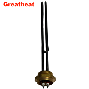 Élément chauffant tubulaire en acier inoxydable sur mesure avec bride en cuivre, chauffage rapide pour machine de soins infirmiers - Product Image 1