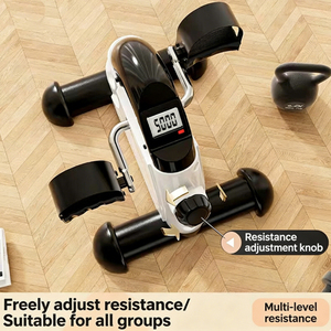 Vibemove Appareil de marche portable à manivelle pour la rééducation, mini-pédalier, usage domestique, entraînement physique, simulateur d'escalade - Product Image 3